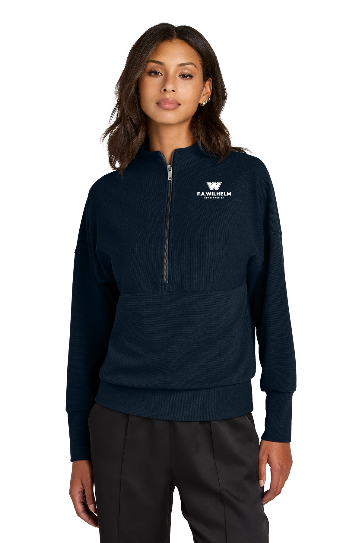 Mercer+Mettle® Women’s Linear Texture 1/4-Zip